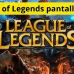 League of Legends pantalla negra
